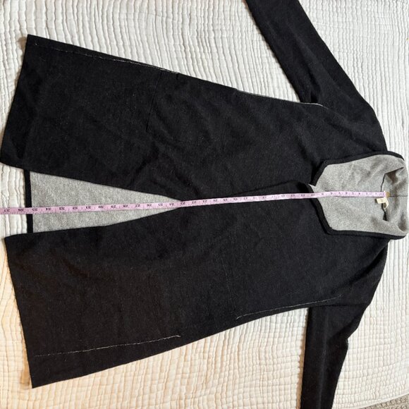 Eileen Fisher Reversible Open Front Cardigan Gray Wool Blend – Women’s XS - Picture 7 of 11